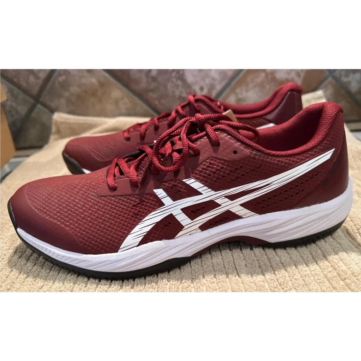 Asics shoes - ASICS Gel Game 9 - Gel Game - 1041A337-600 - Red (UPC: 0197298006477) 2