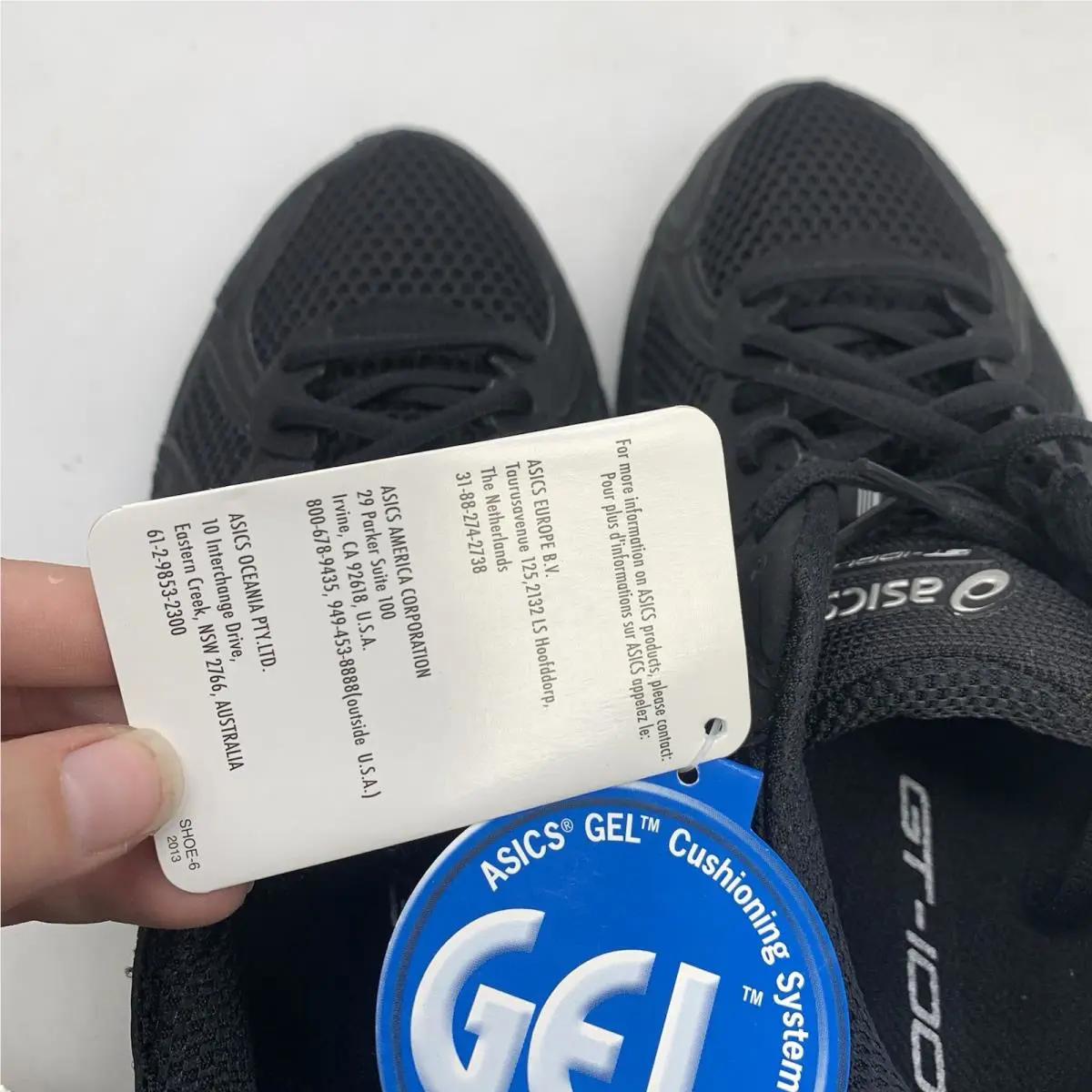 Asics shoes - ASICS GT-1000 9 - Black 12