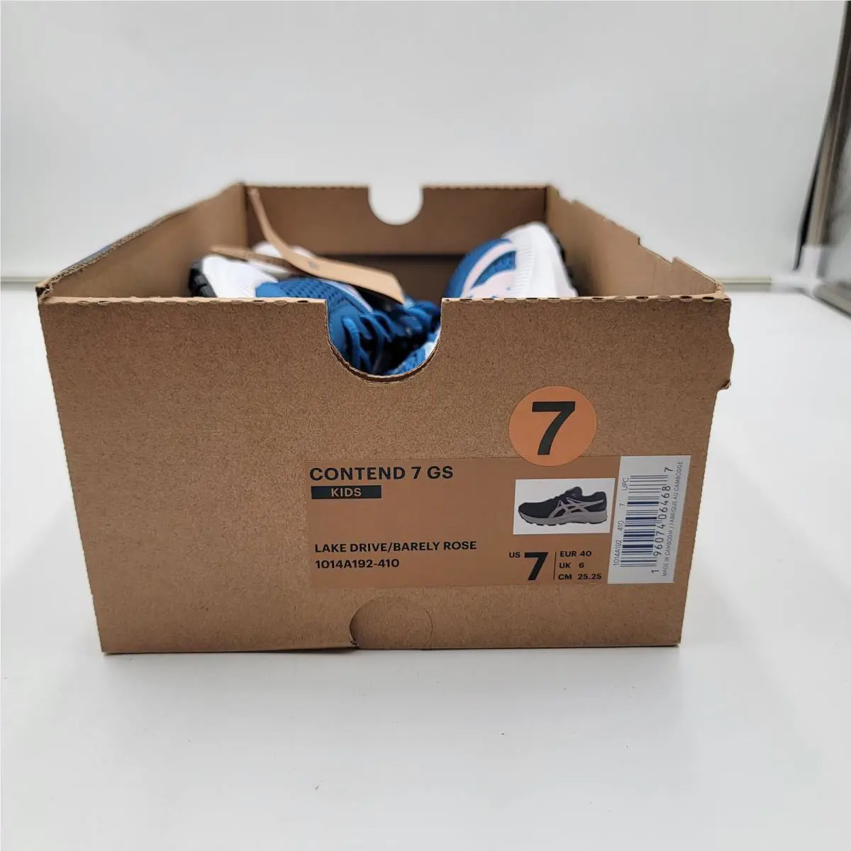 Asics shoes - ASICS Contend 7 GS - Contend - Blue 6