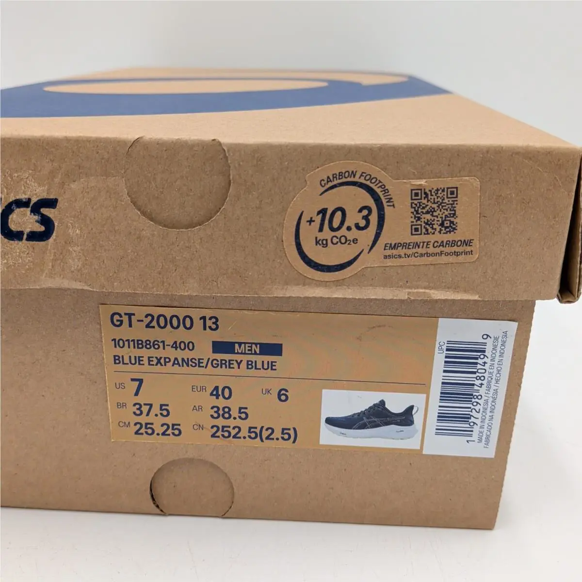 Asics shoes - ASICS GT 2000 13 - 1011B861-400 - Blue 1