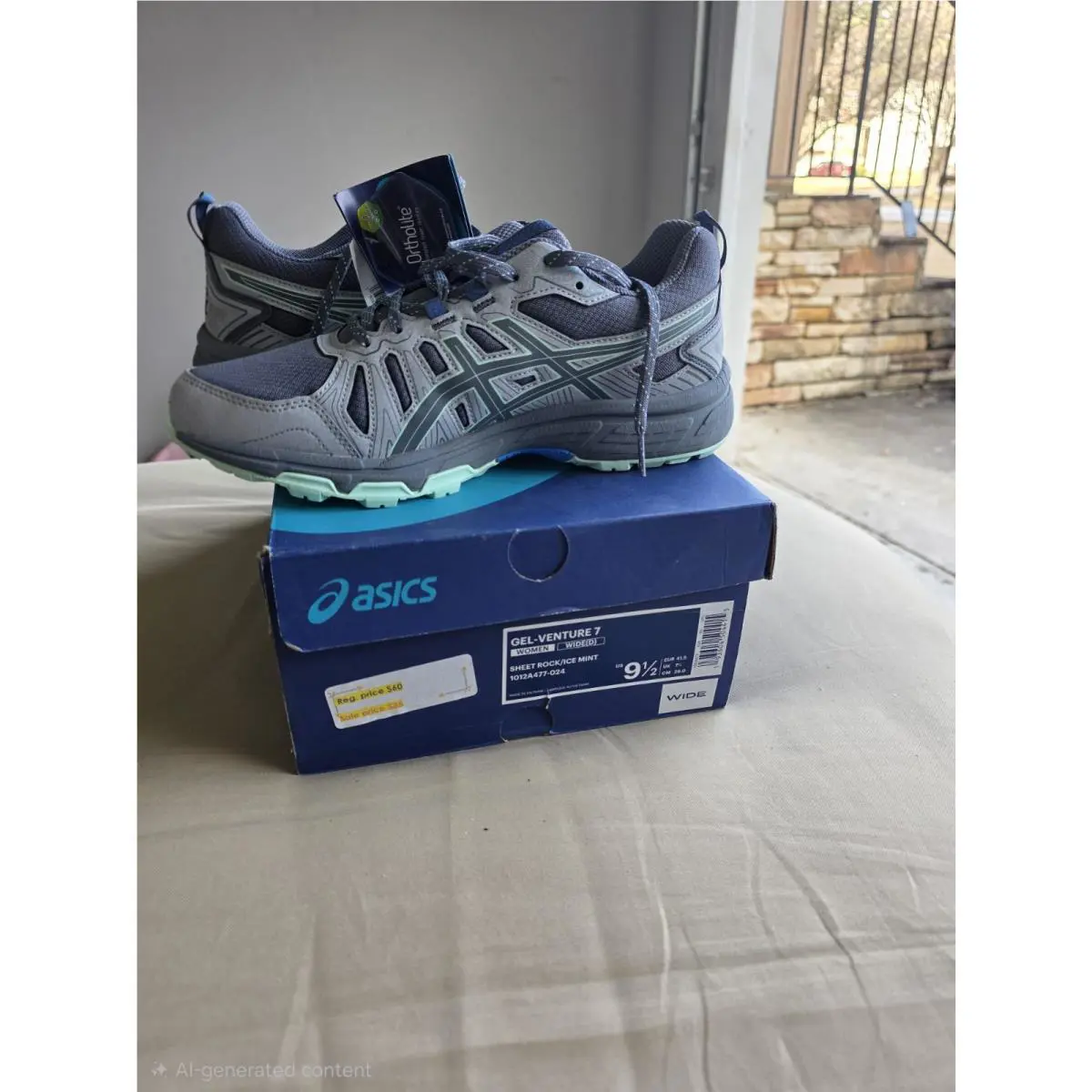 Asics shoes - ASICS GEL-Venture - 1012A652 - Blue 1