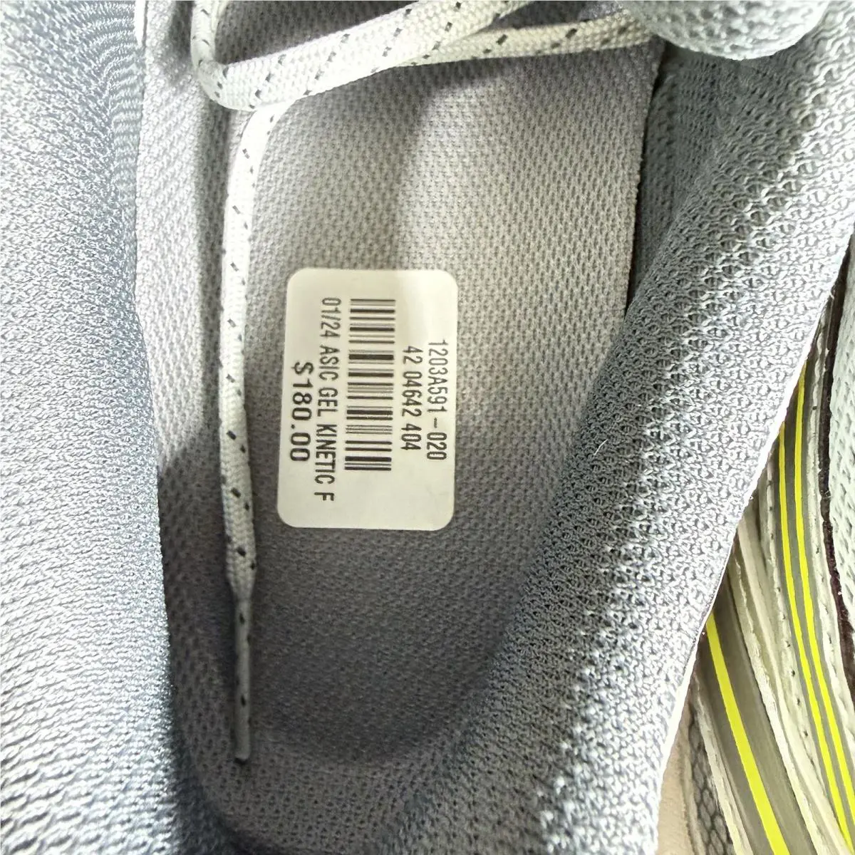Asics shoes - ASICS GEL-Kinetic - 1203A591-102 - Gray 10