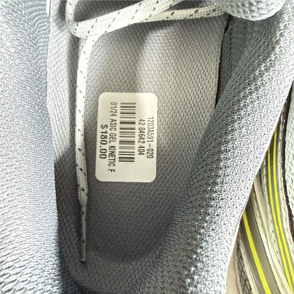 Asics shoes - ASICS GEL-Kinetic - 1203A591-102 - Gray 10
