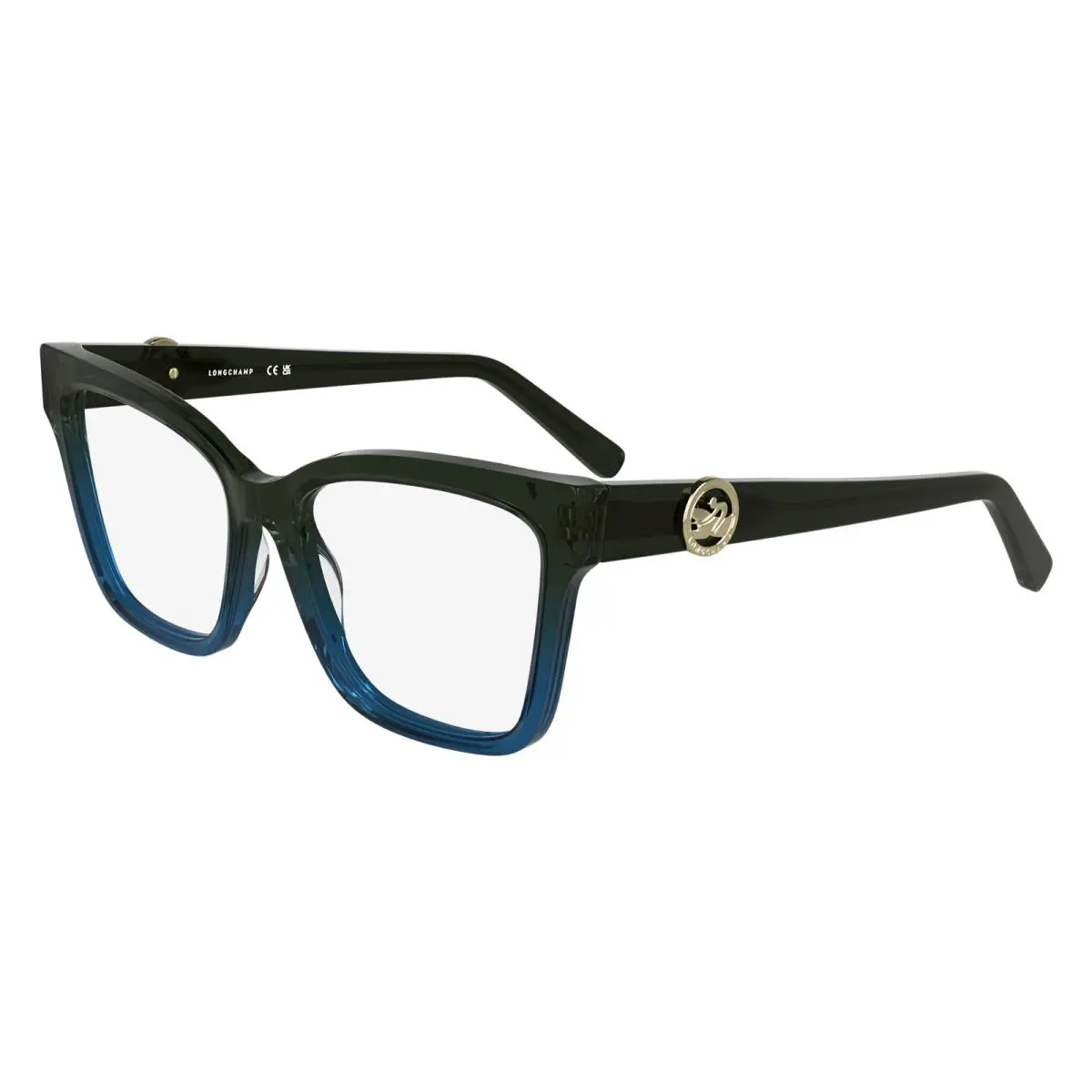 Longchamp LO2761 Transparent Gradient Khaki Blu 316 Eyeglasses
