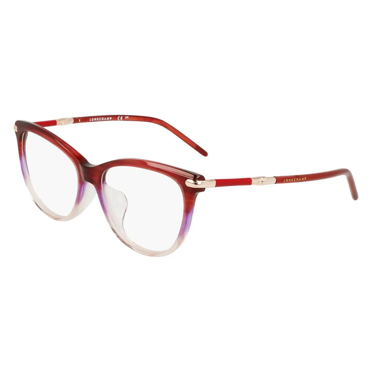 Longchamp LO 2727 LB Gradient Burgundy Pink 603 Size 53 Eyeglasses
