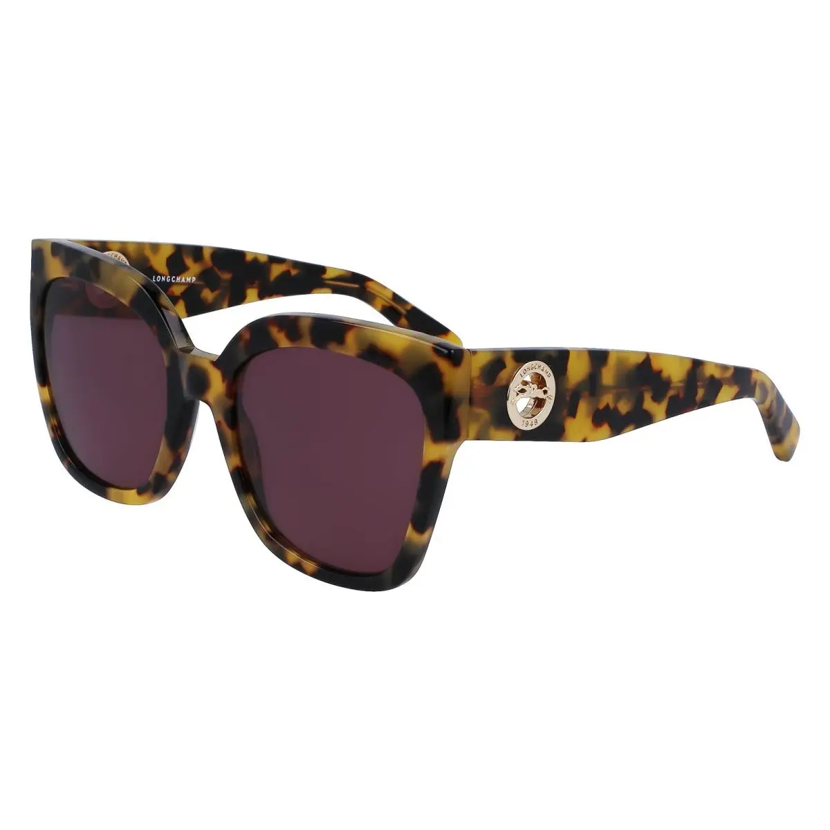 LO 717 S Tokyo Havana 255 Size 55 Sunglasses by Longchamp