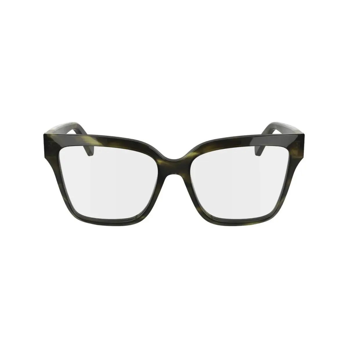 LO2754 Eyeglasses Eye Glasses 308 Striped Green 53mm by Longchamp