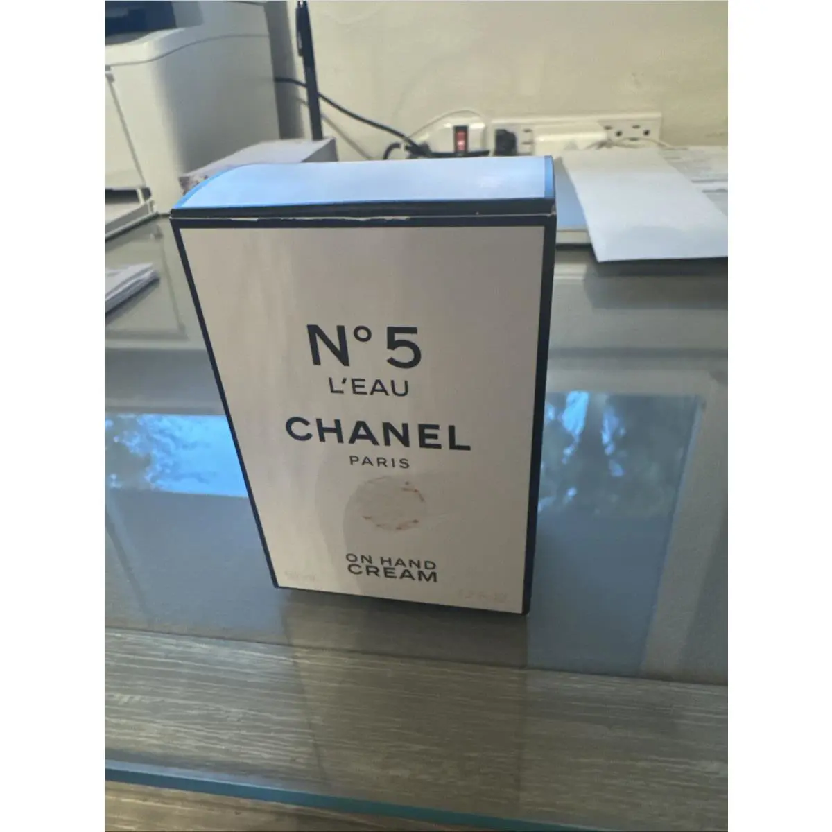 Chanel No.5 Paris L`eau On Hand Cream 1.7 Fl.oz. Made In France