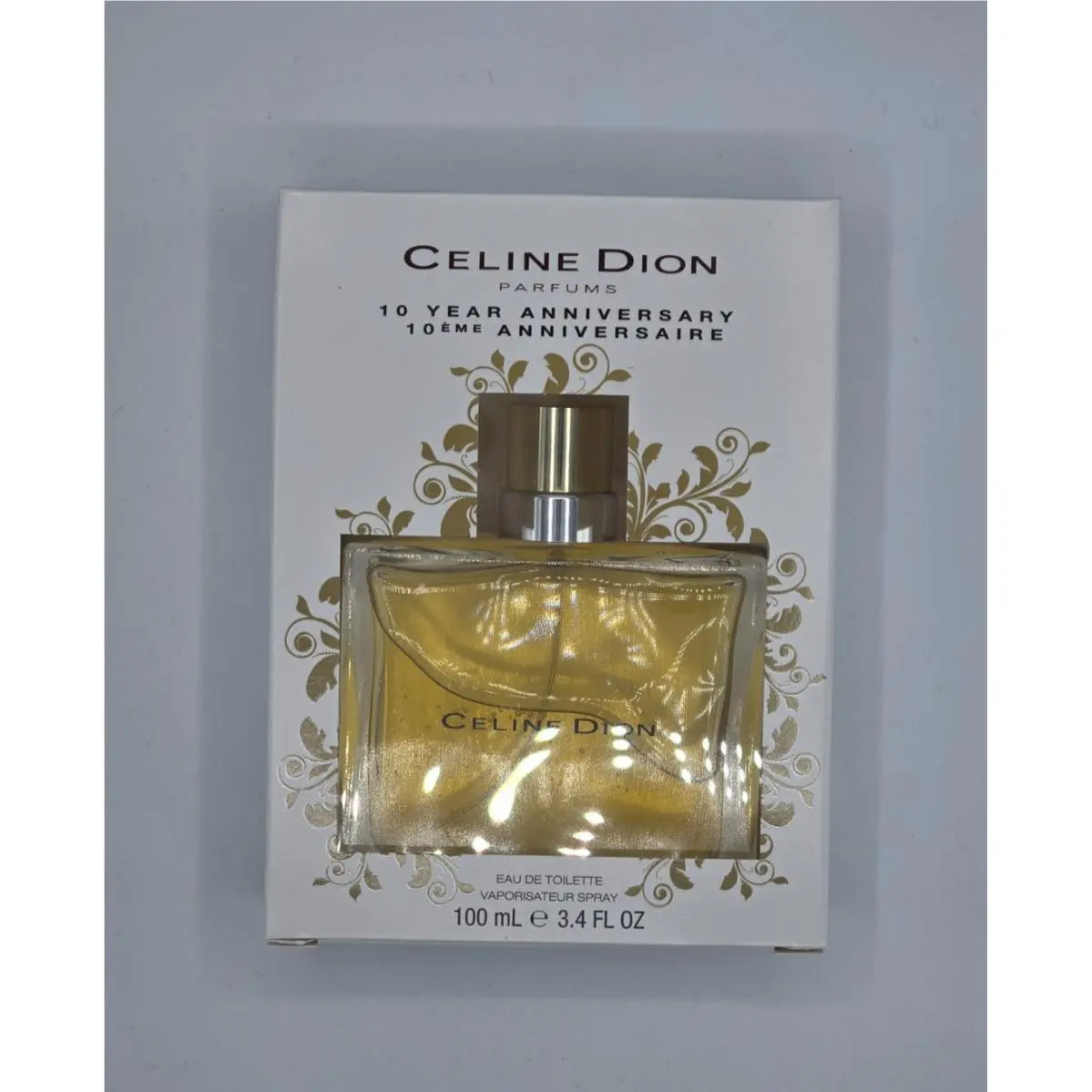 Celine Dion 10 Year Anniversary Edt 3.4 Oz Women`s Women Spray 3.4 Oz