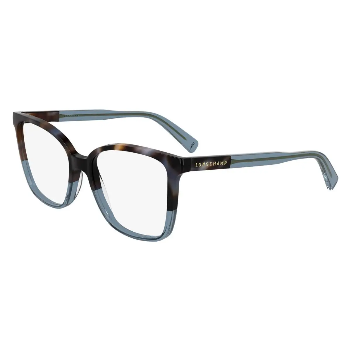 Longchamp LO2753 Eyeglasses 432 Blue Havana/blue