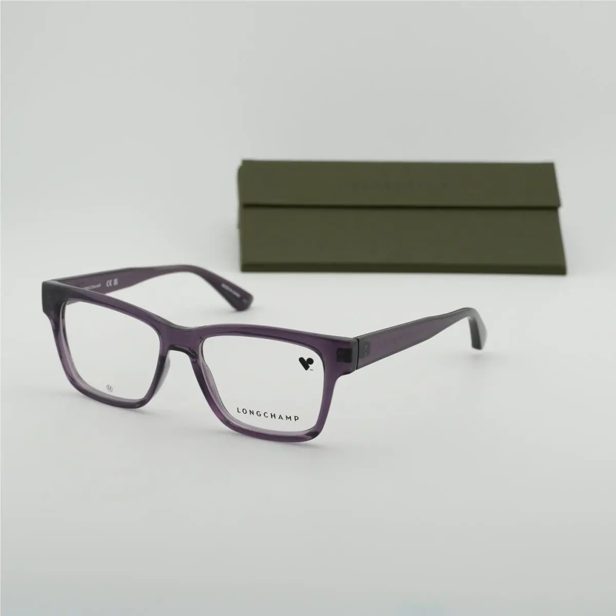 Longchamp LO2737 501 Transparent Plum 52mm Eyeglasses