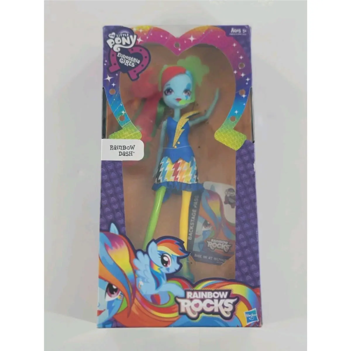 My Little Pony Mlp Deluxe Rainbow Dash Equestria Girls Doll Action Figure