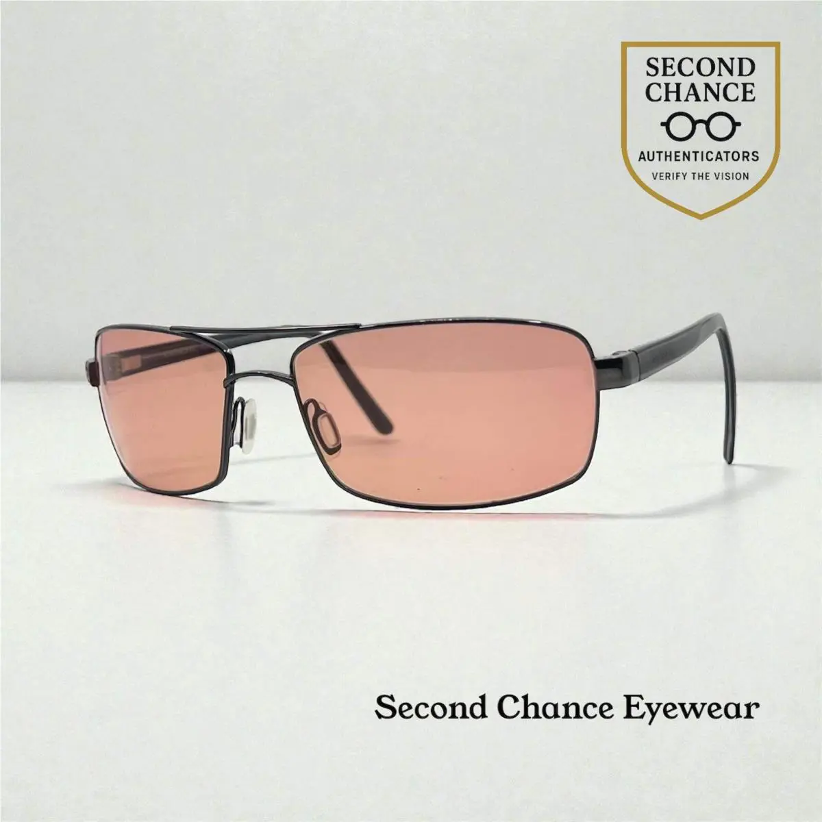 San Remo 7608 Titanium Pei Sunglasses Unworn-full Kit-made in Japan by Serengeti