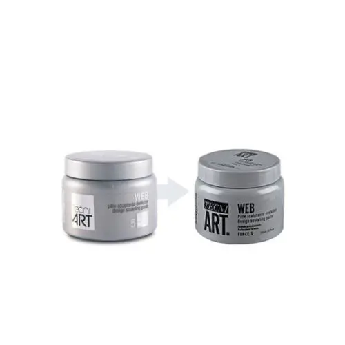 2 L`oreal Professionnel Tecni Art Web Design Sculpting Paste For Tousled Look
