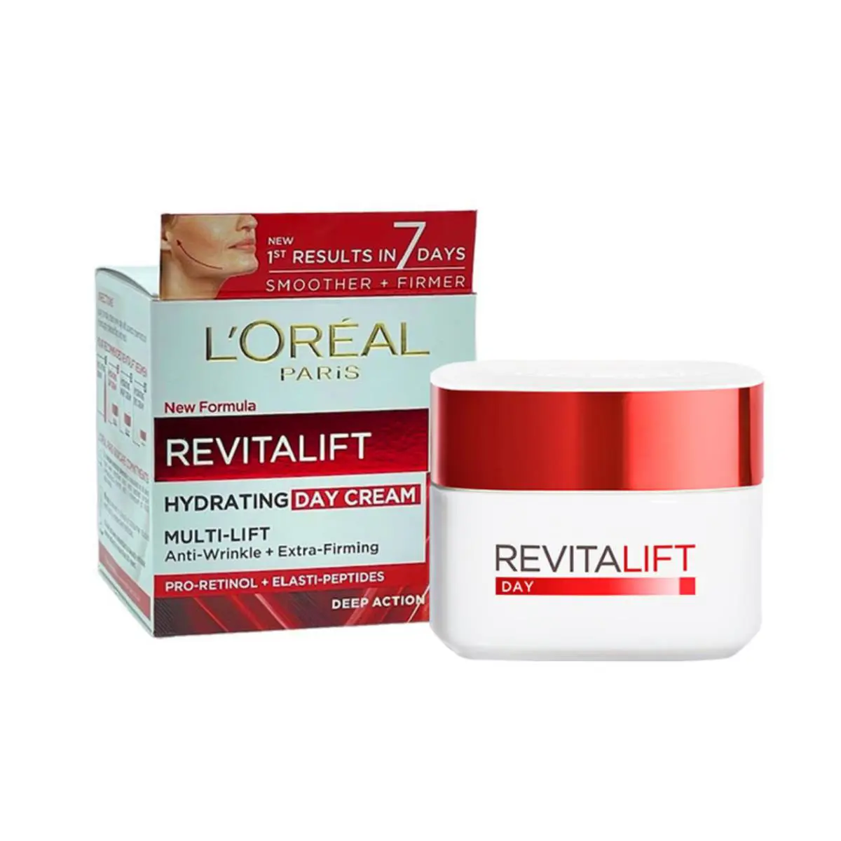 6 L`oreal Revitalift Hydrating Day Cream Multi Lift Anti-wrinkle Firming 1.7oz
