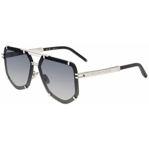 Philipp Plein SPP132 Palladium Black 0k07 Sunglasses