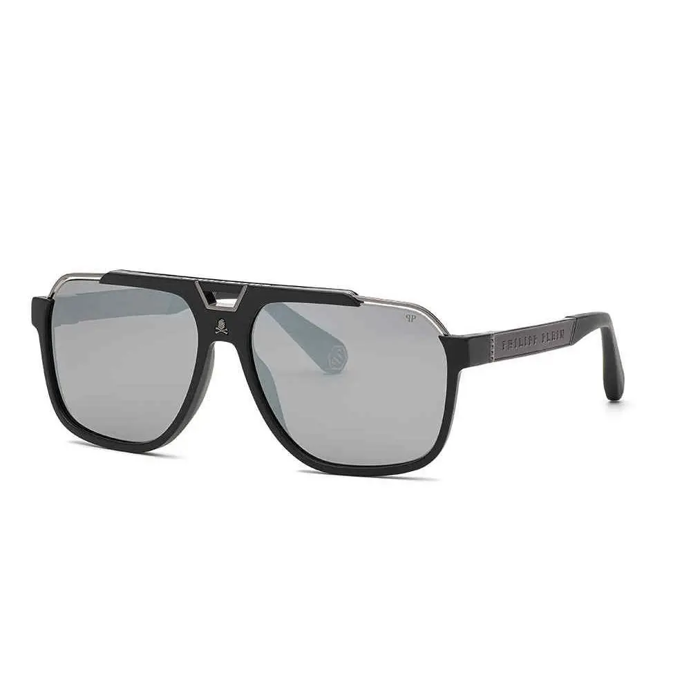 Philipp Plein SPP046V Sunglasses 703X Black 61mm Unisex