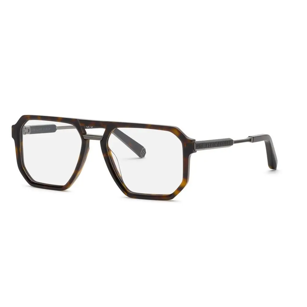 Philipp Plein VPP209M Shiny Dark Havana 0722 Sunglasses