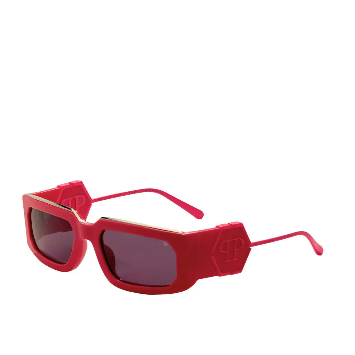 Philipp Plein Unisex 58 mm Fuschia Sunglasses SPP119M5807BE