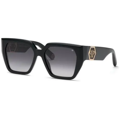 Philipp Plein SPP160 Shiny Black 0700 Sunglasses