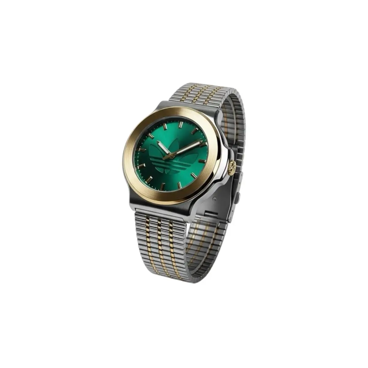 Adidas Originals Expression Three Two-tone/bold Green KL1771 Wristwatch