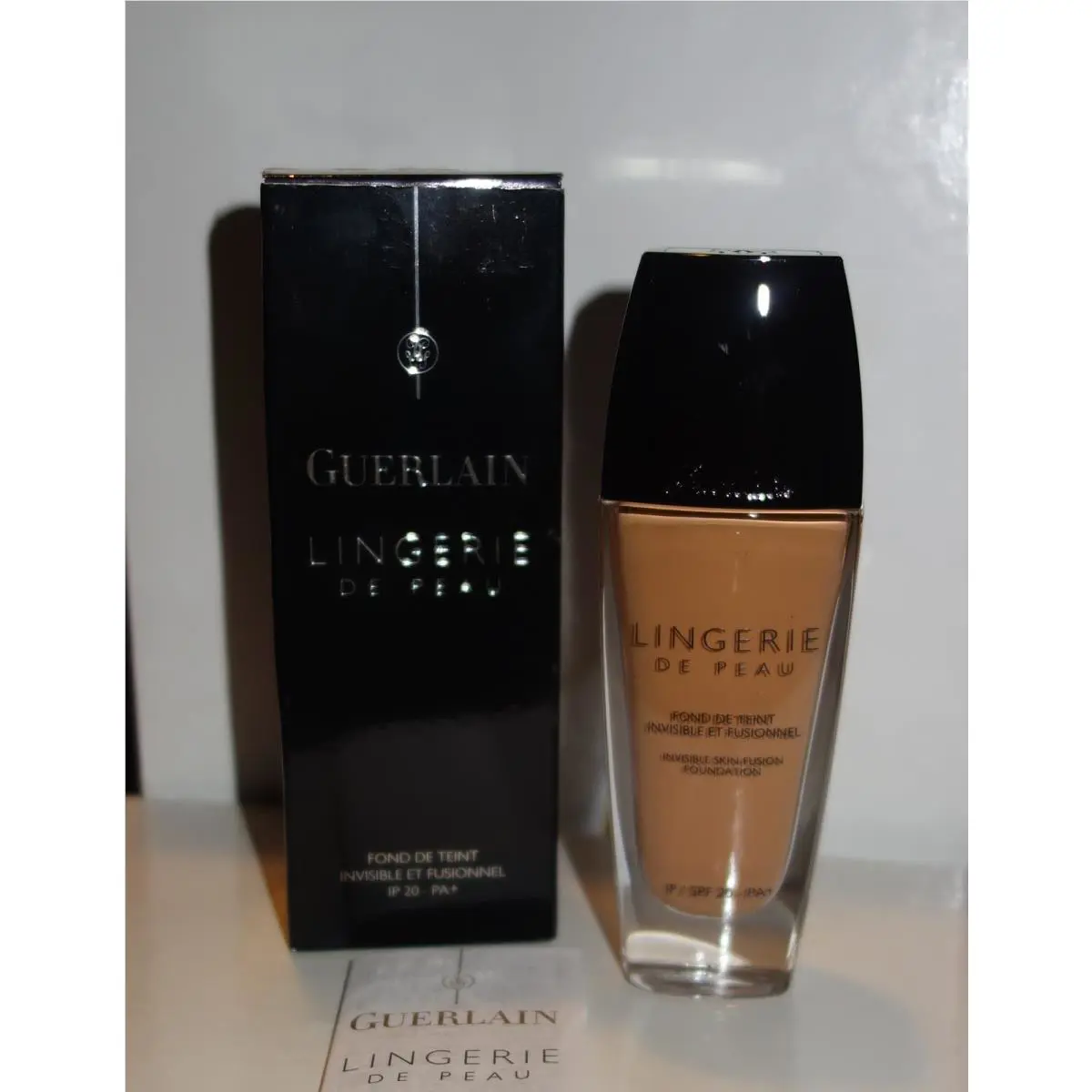 Guerlain Lingerie DE Peau Invisible Skin Fusion Foundation 1 OZ 24 Set OF 2