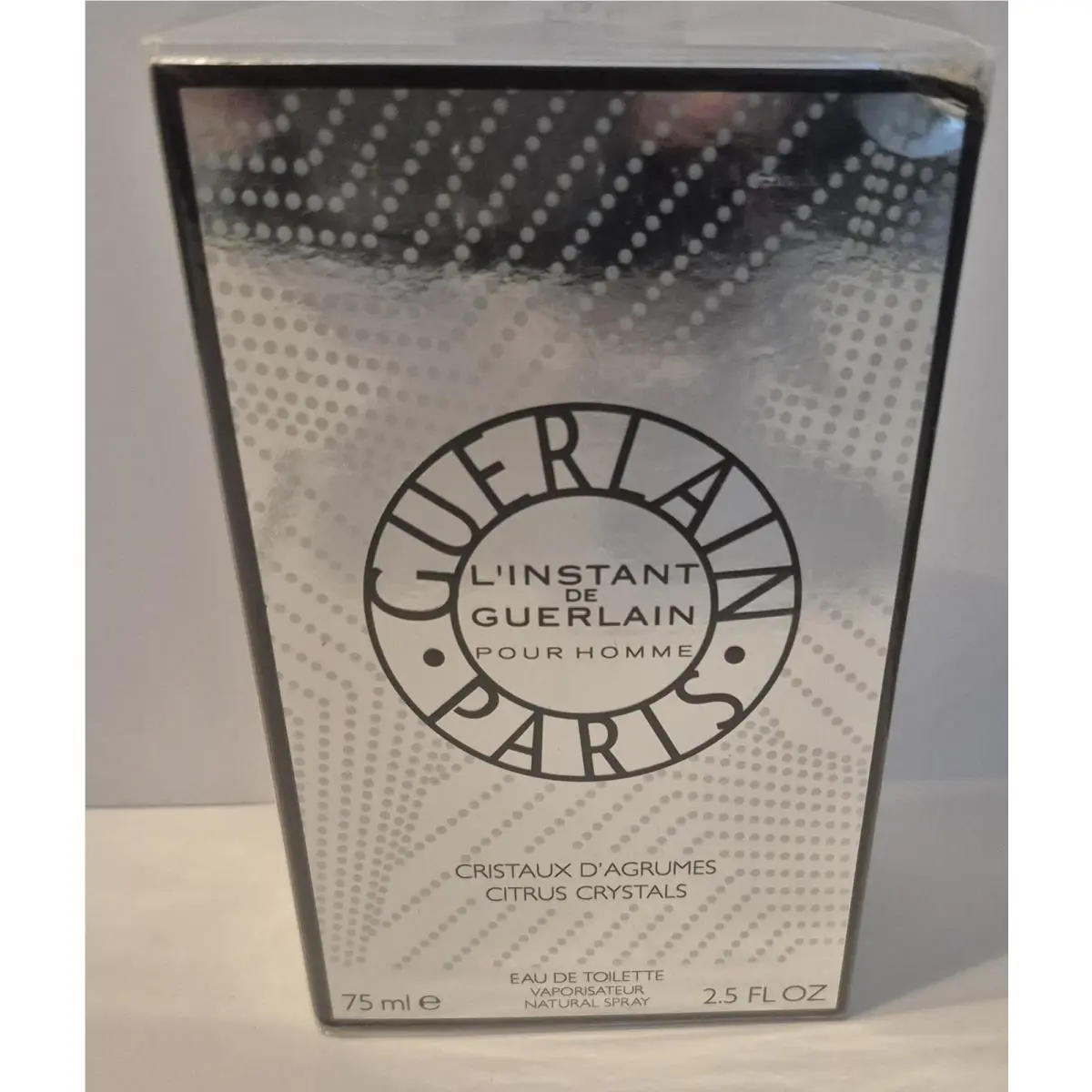 L`instant DE Guerlain Cristaux D`agrumes 2.5 oz Edt Mens Spray
