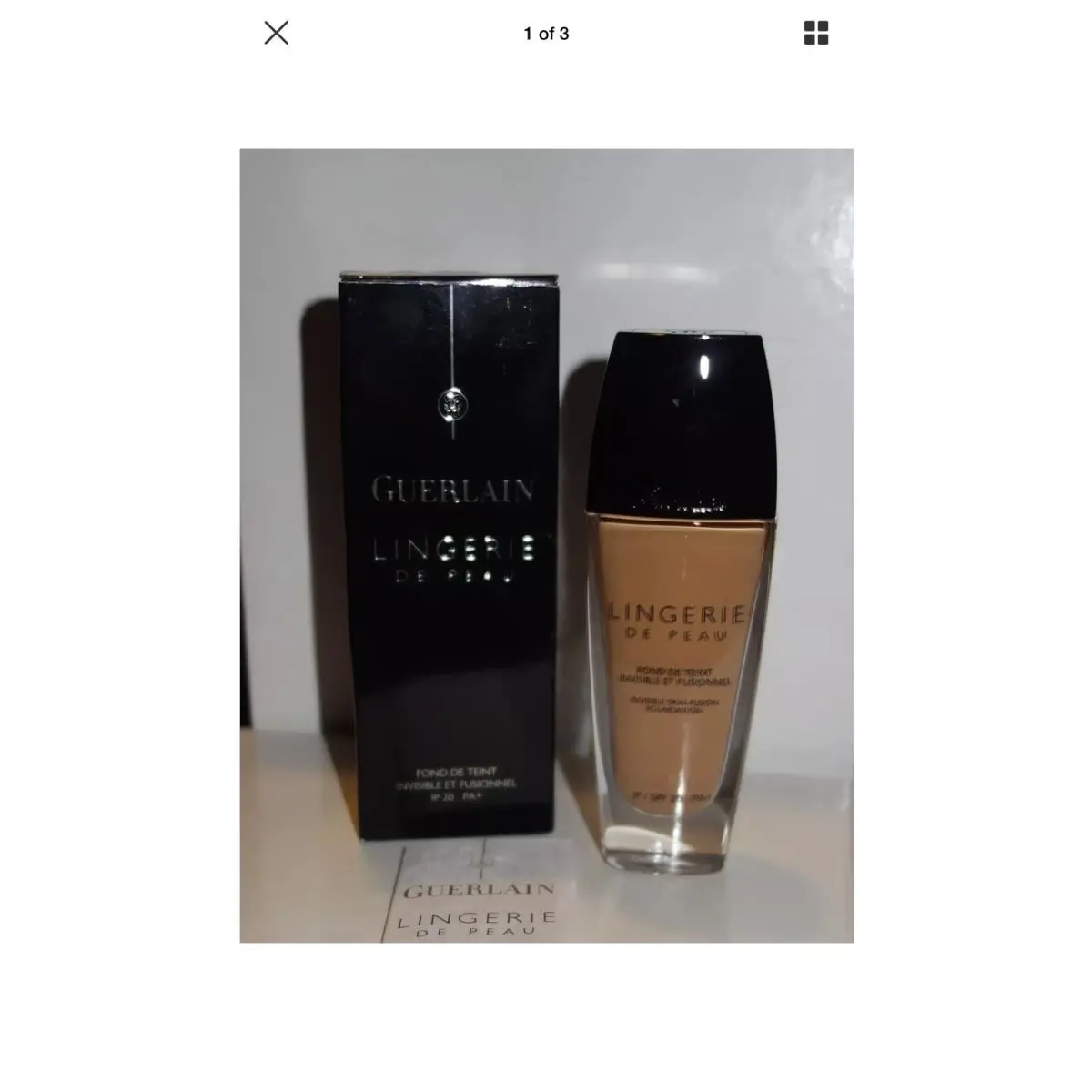 Guerlain Lingerie DE Peau Invisible Skin Fusion Foundation 1 OZ 25