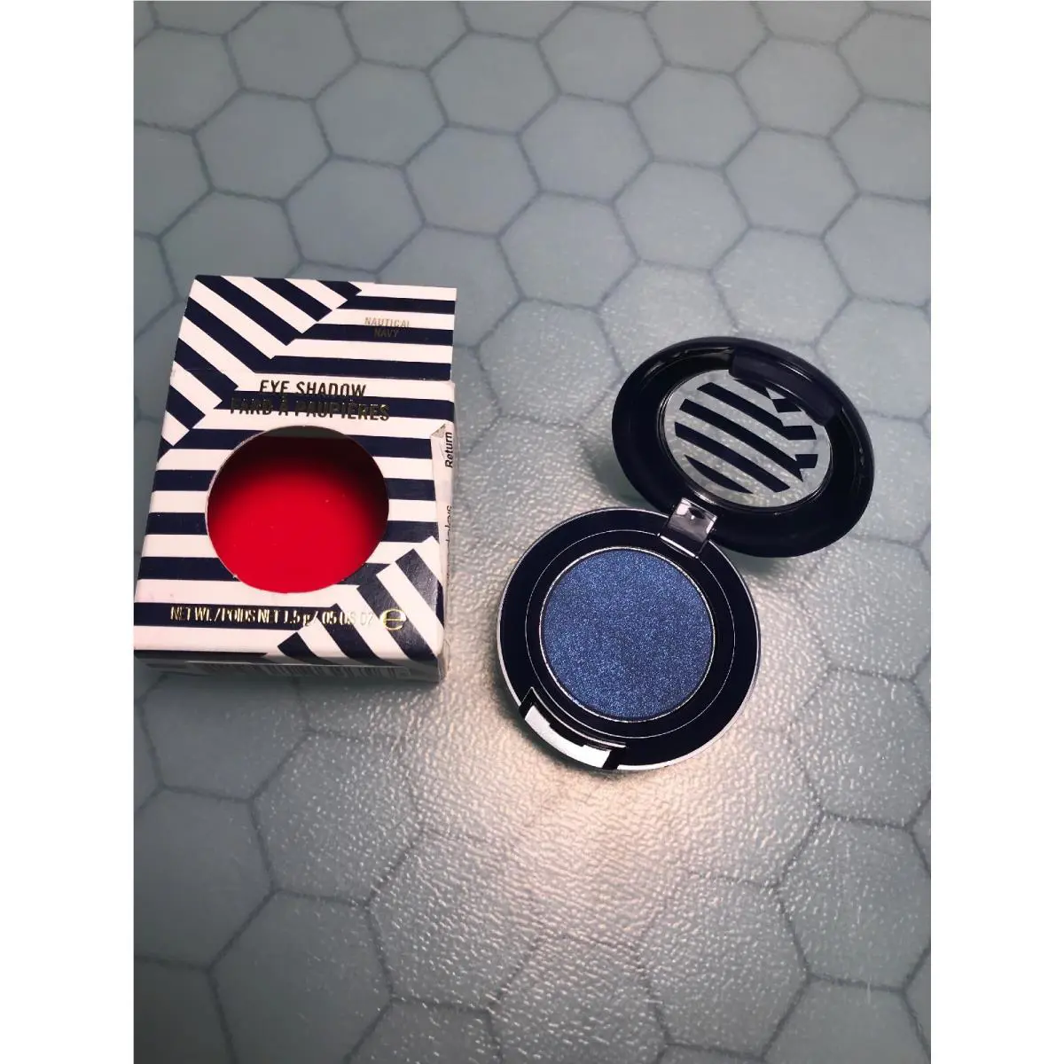 Mac Eye Shadow “nautical Navy” Blue Limited Edition Rare Hey Sailor