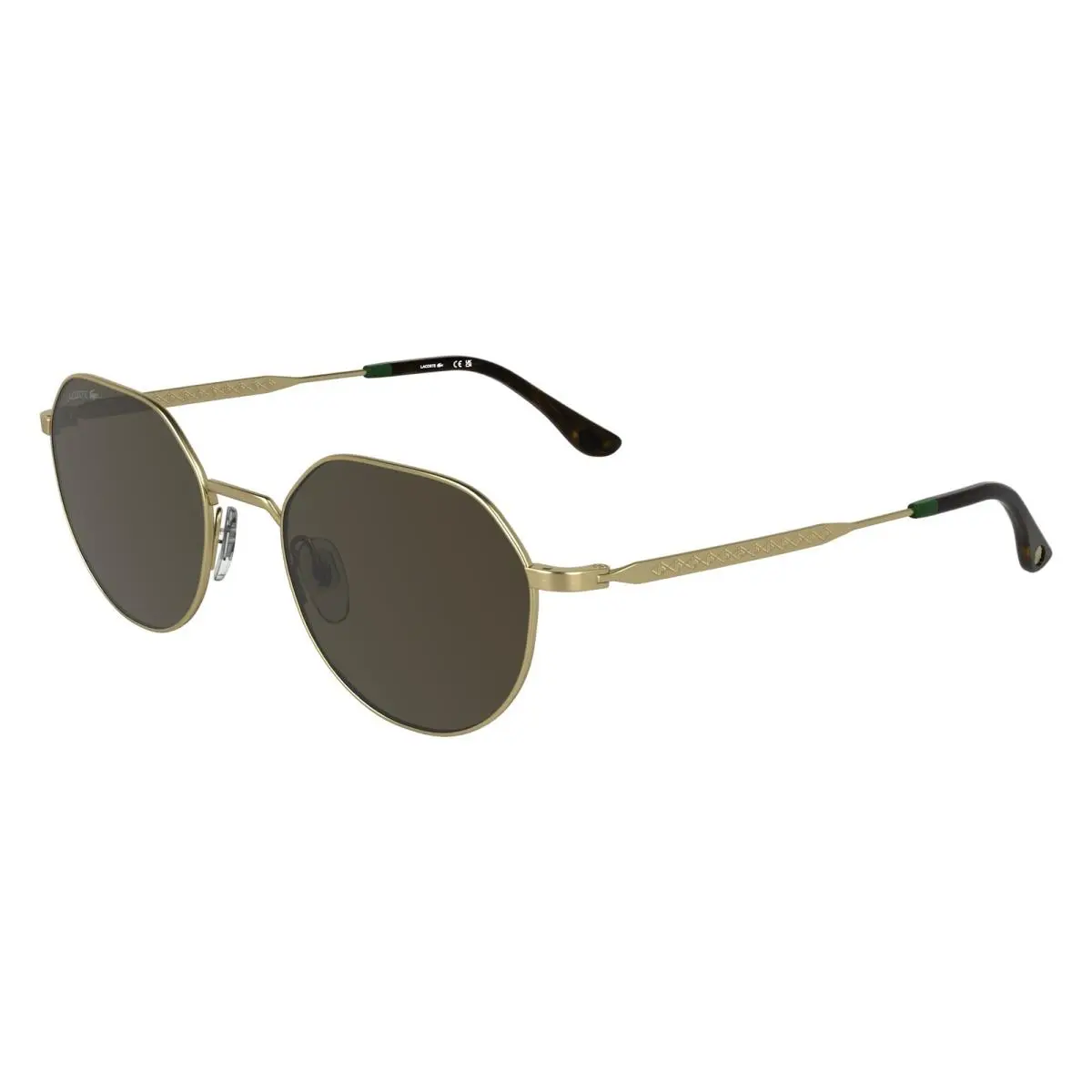 Lacoste L 268 S Gold 710 Size 53 Sunglasses
