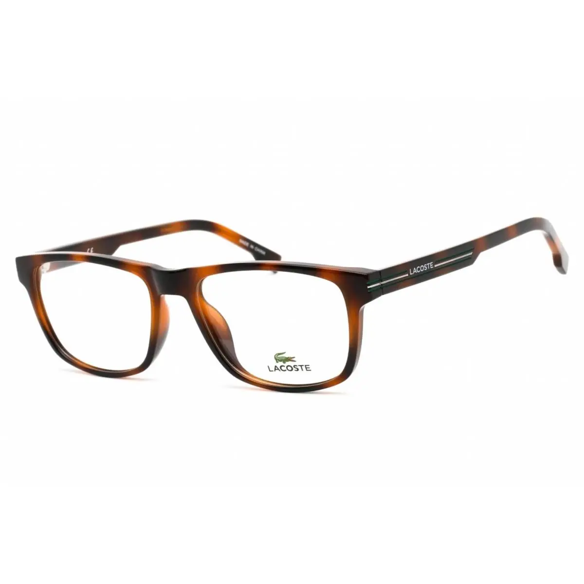 Men`s Eyeglasses Rectangular Shape Injected Propionate Frame L2887 230 by Lacoste