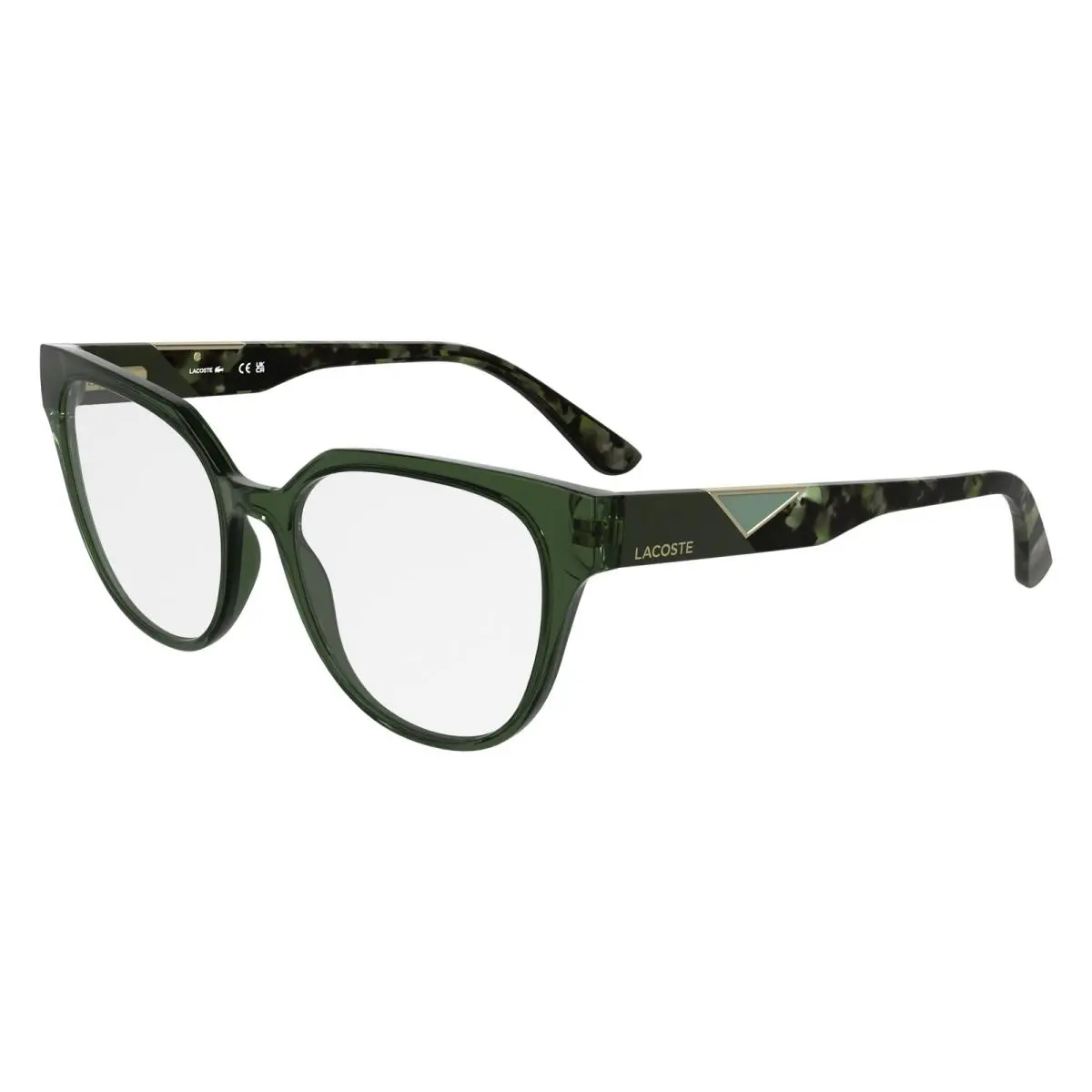 Lacoste L 2982 Transparent Green 301 Size 54 Eyeglasses