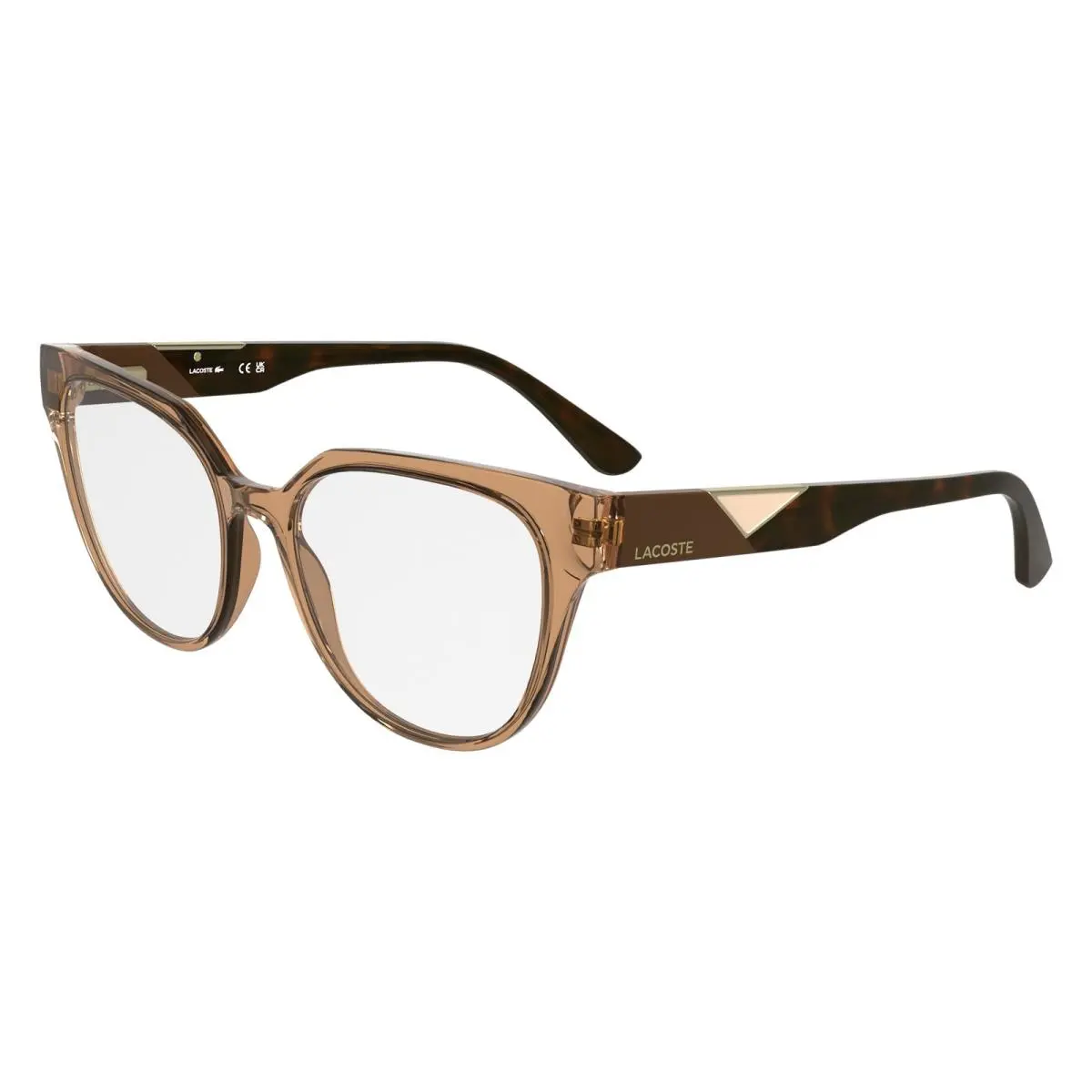 Lacoste L 2982 Transparent Brick 204 Size 54 Eyeglasses