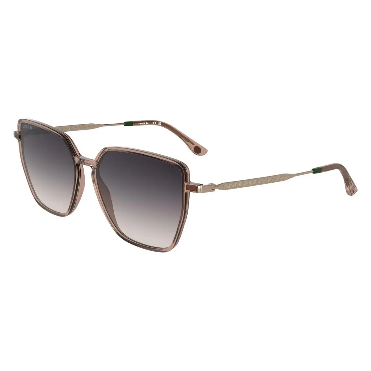 L6062S Transparent Blush 662 Sunglasses by Lacoste