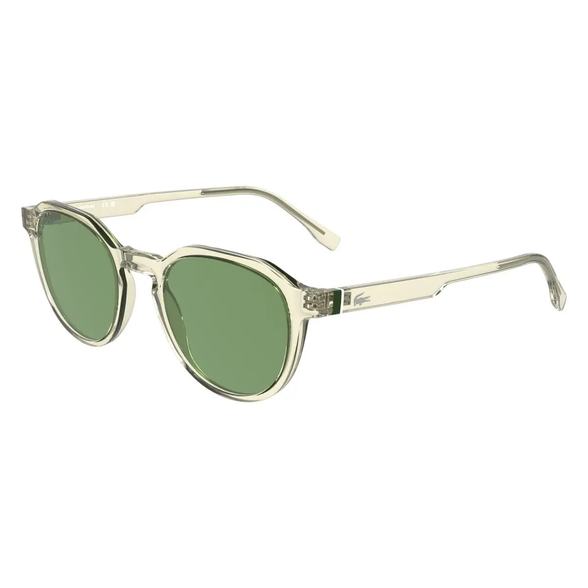 L6052S Transparent Yellow 750 Sunglasses by Lacoste
