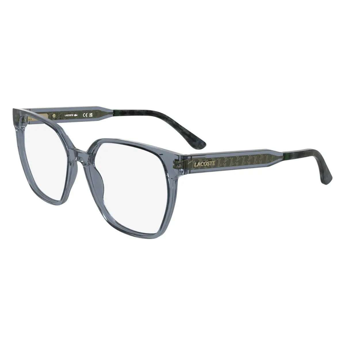 Lacoste L 2978 Transparent Grey 035 Size 55 Eyeglasses