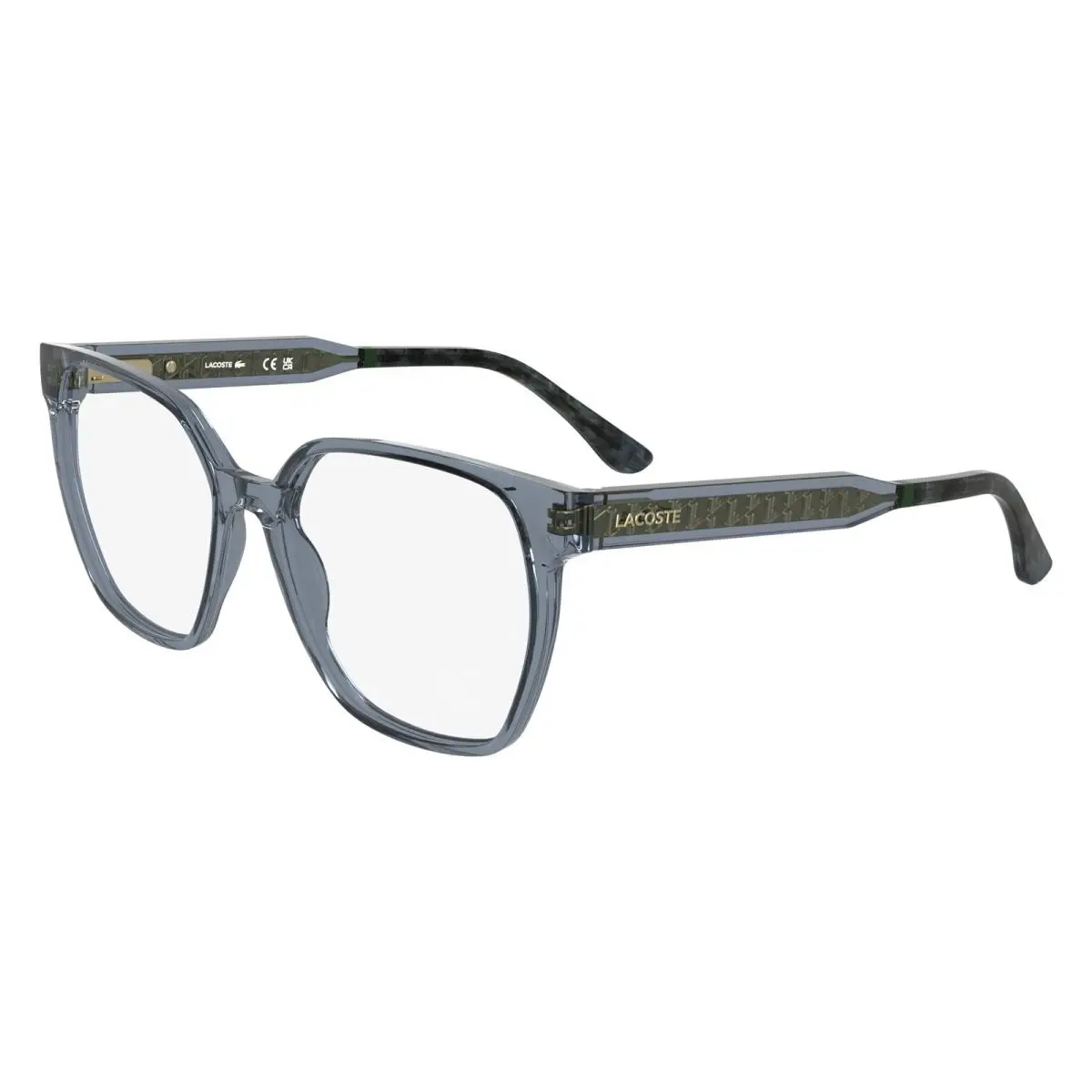 Lacoste L 2978 Transparent Grey 035 Size 55 Eyeglasses