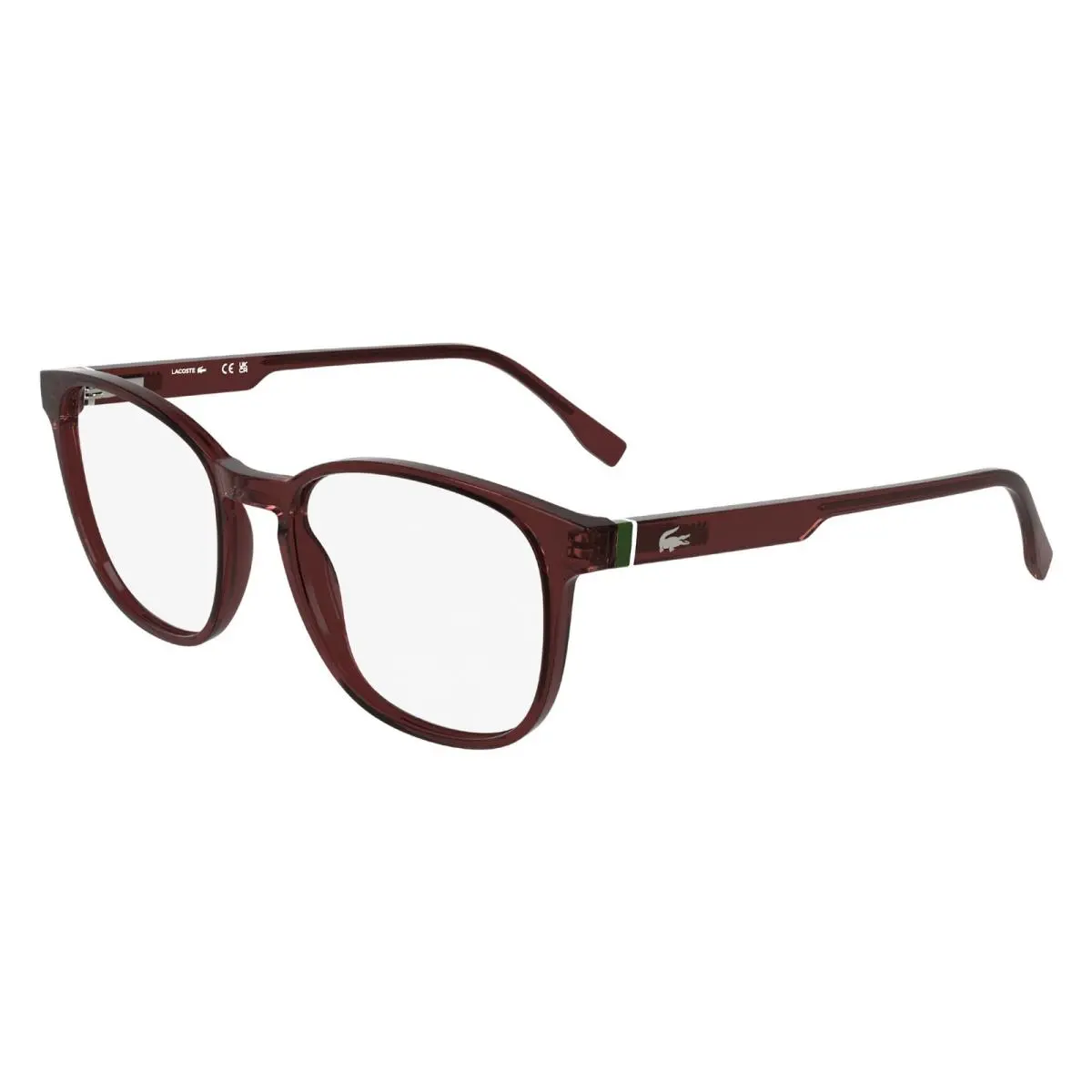 L2975 601 Burgundy Eyeglasses Frames 54mm Unisex by Lacoste