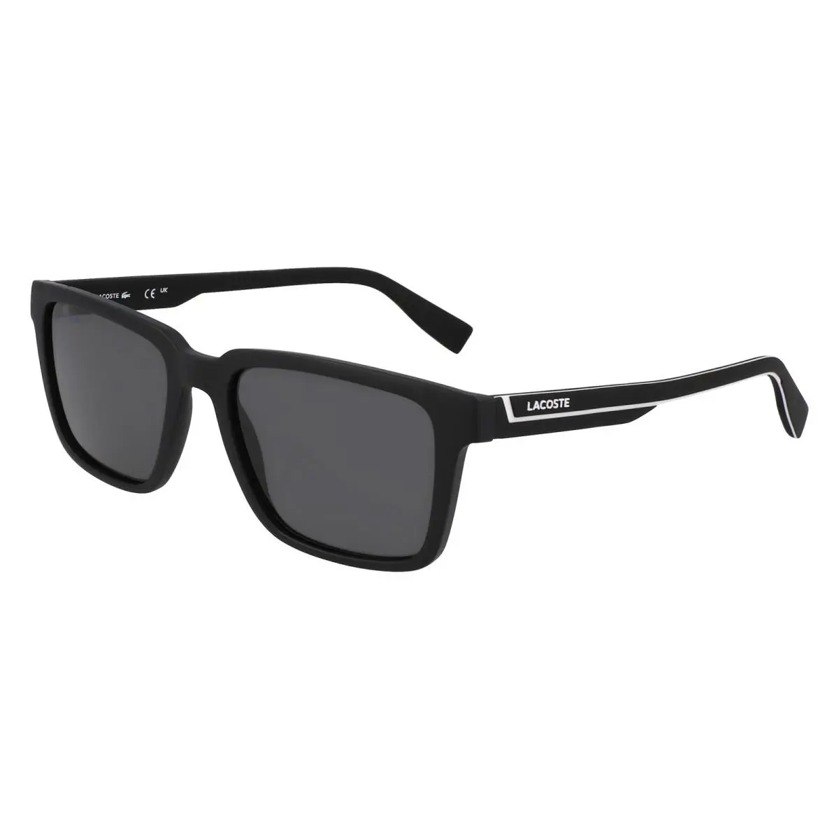 L6032S Matte Black 002 Sunglasses by Lacoste