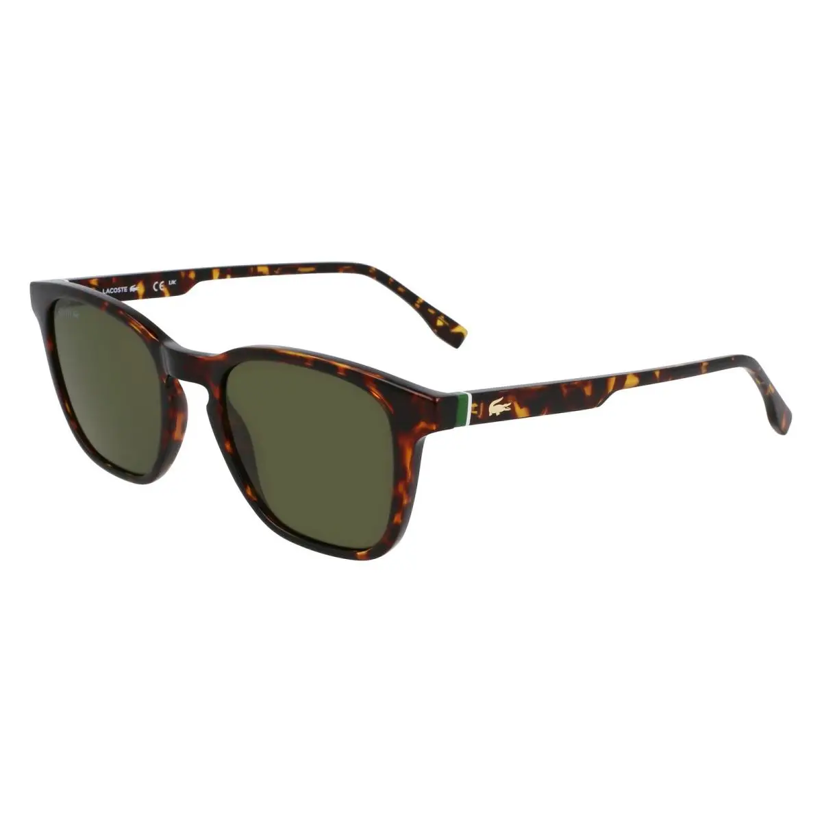 L6040S Havana 214 Sunglasses by Lacoste