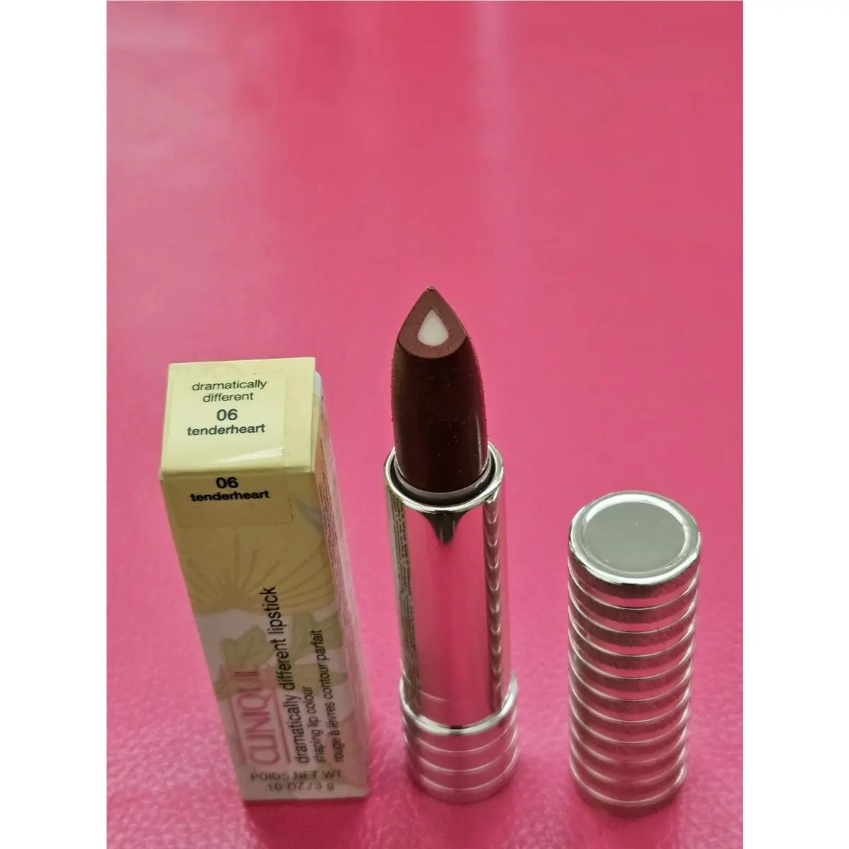 Dramatically Different Lipstick Shaping Colour Chose Shade Full Sz 06 tenderheart by Clinique