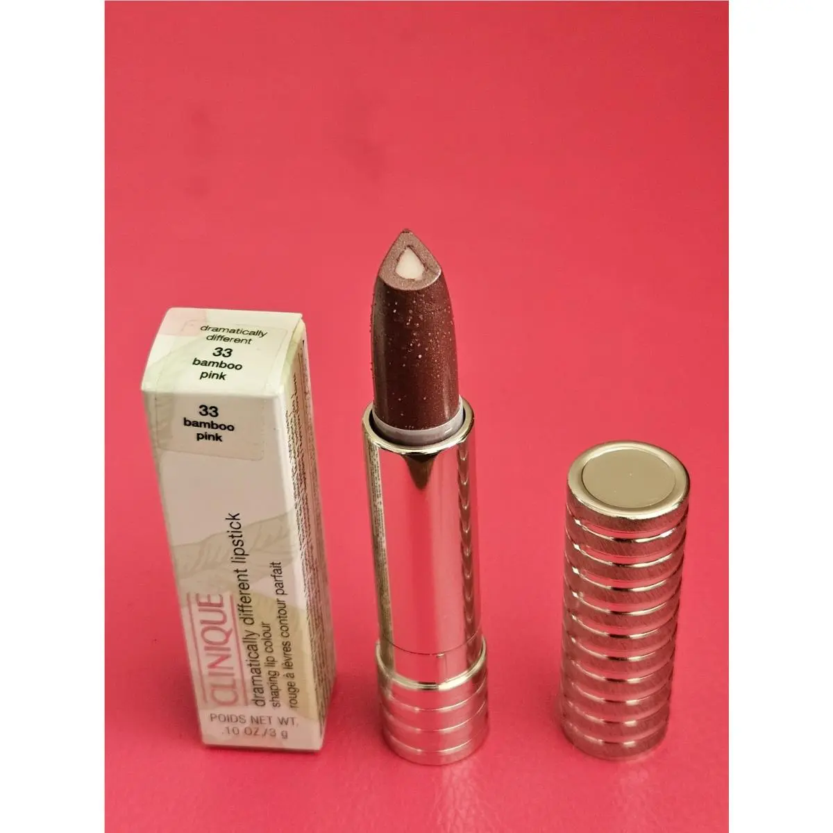 Dramatically Different Lipstick Shaping Colour Chose Shade Full Sz 33 bamboo pink by Clinique