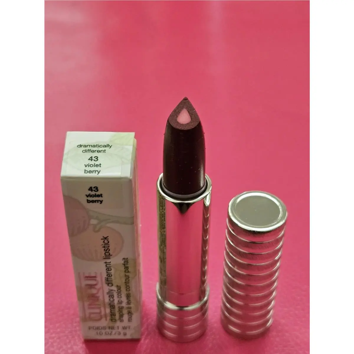 Dramatically Different Lipstick Shaping Colour Chose Shade Full Sz 43 violet berry by Clinique