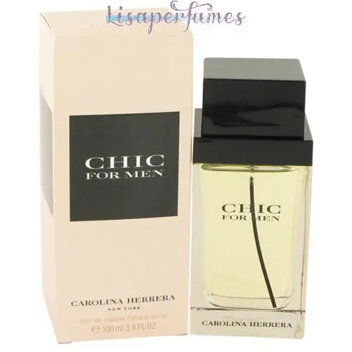 Chic Carolina Herrera For Men 3.4oz Edt