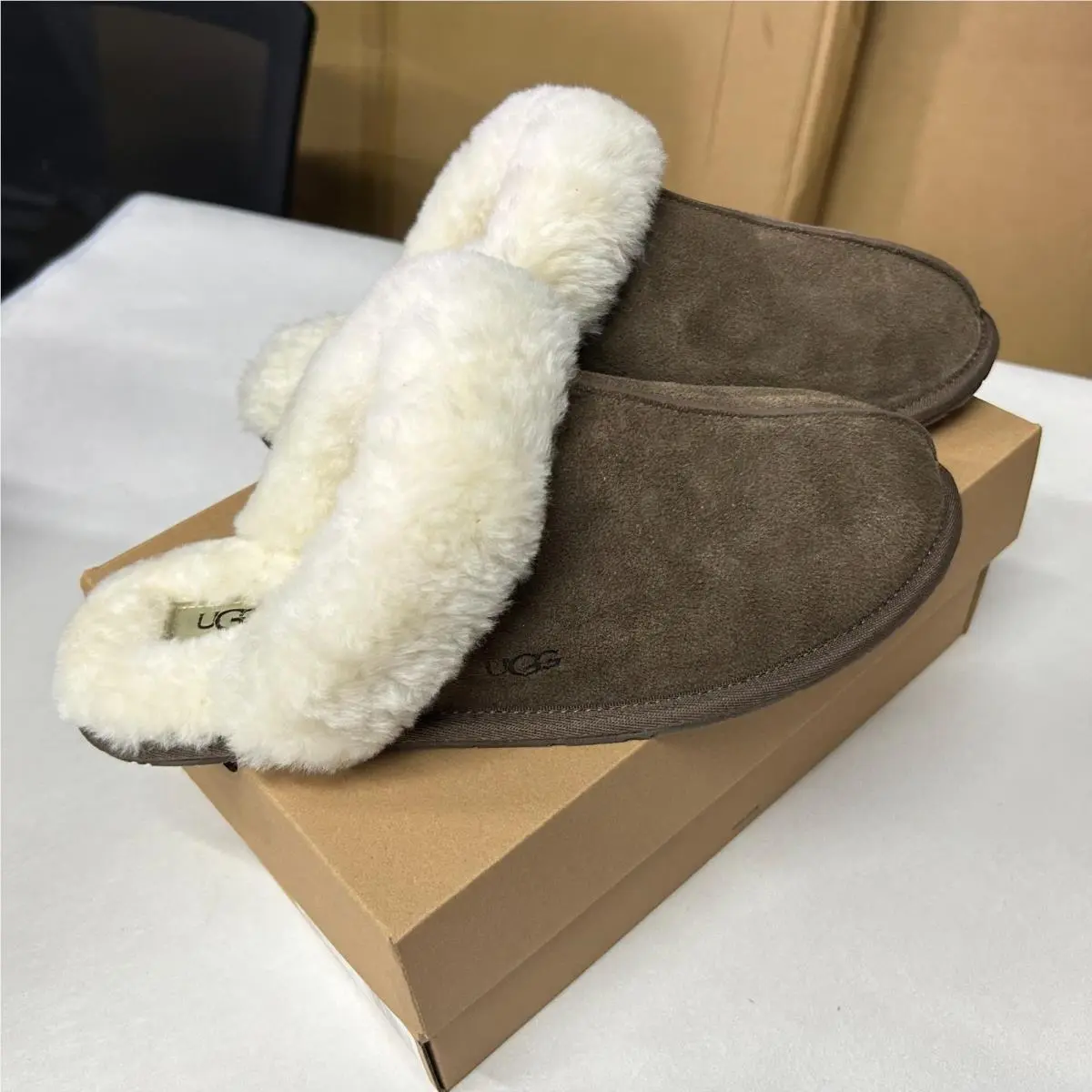 UGG shoes - UGG Australia Scuffette - Australia Scuffette - Espresso 8