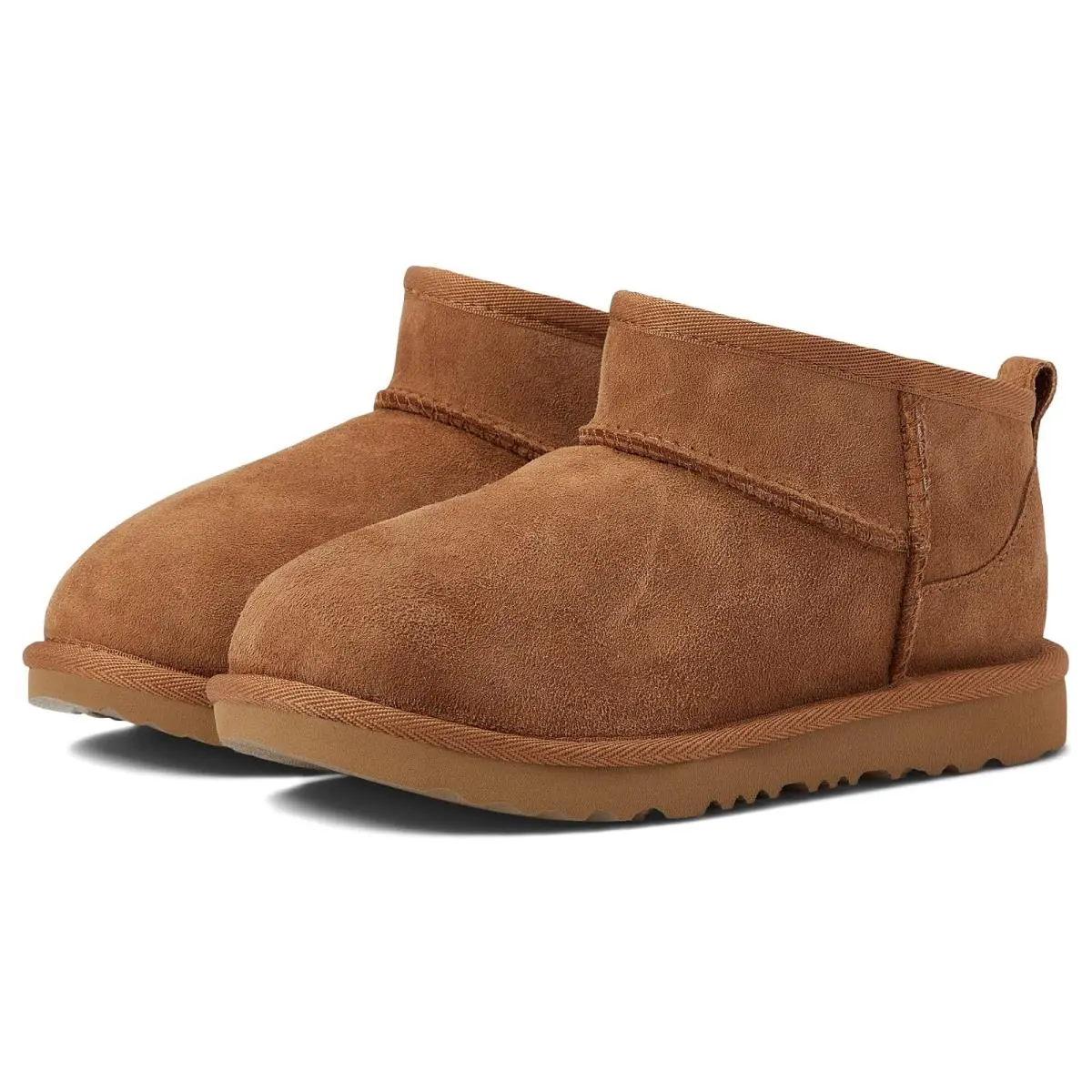 Girl`s Boots Ugg Kids Classic Ultra Mini Little Kid/big Kid Chestnut by UGG