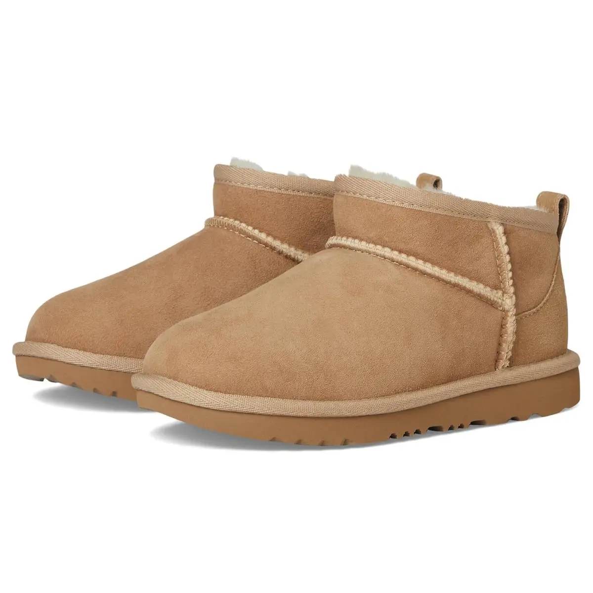Girl`s Boots Ugg Kids Classic Ultra Mini Little Kid/big Kid Sand by UGG