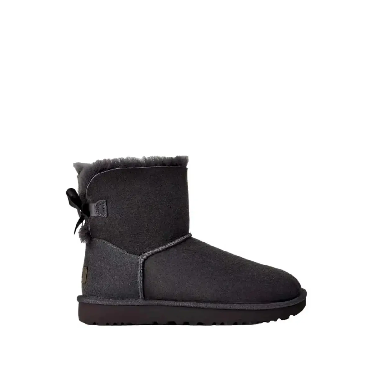 Ugg Mini Bailey Bow II Obsidian 1016501-OBS Women`s