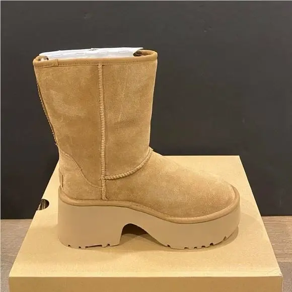 UGG shoes - Classic Short New Heights - Classic Short New Heights - Chestnut 0