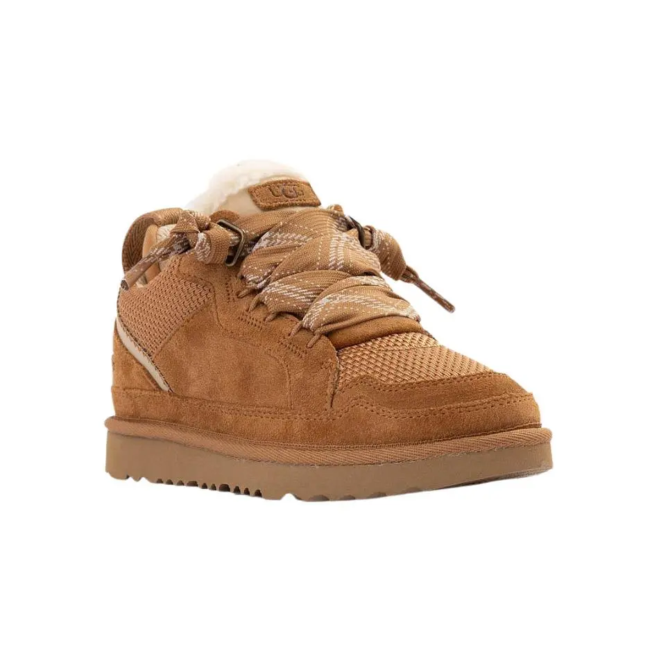 Kids Ugg Lowmel Sneakers - Chestnut Suede Size 1 US 1152410K by UGG